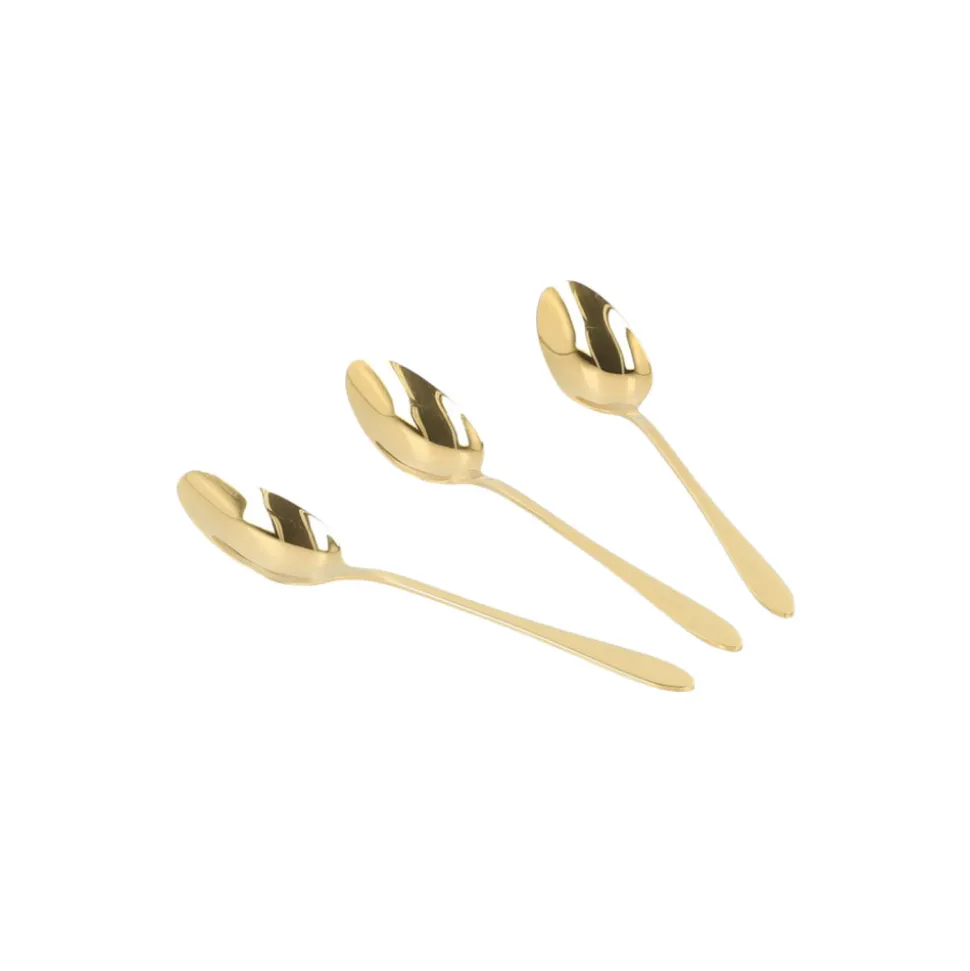 Teelusikat Homla STILO Gold, 3 kpl.