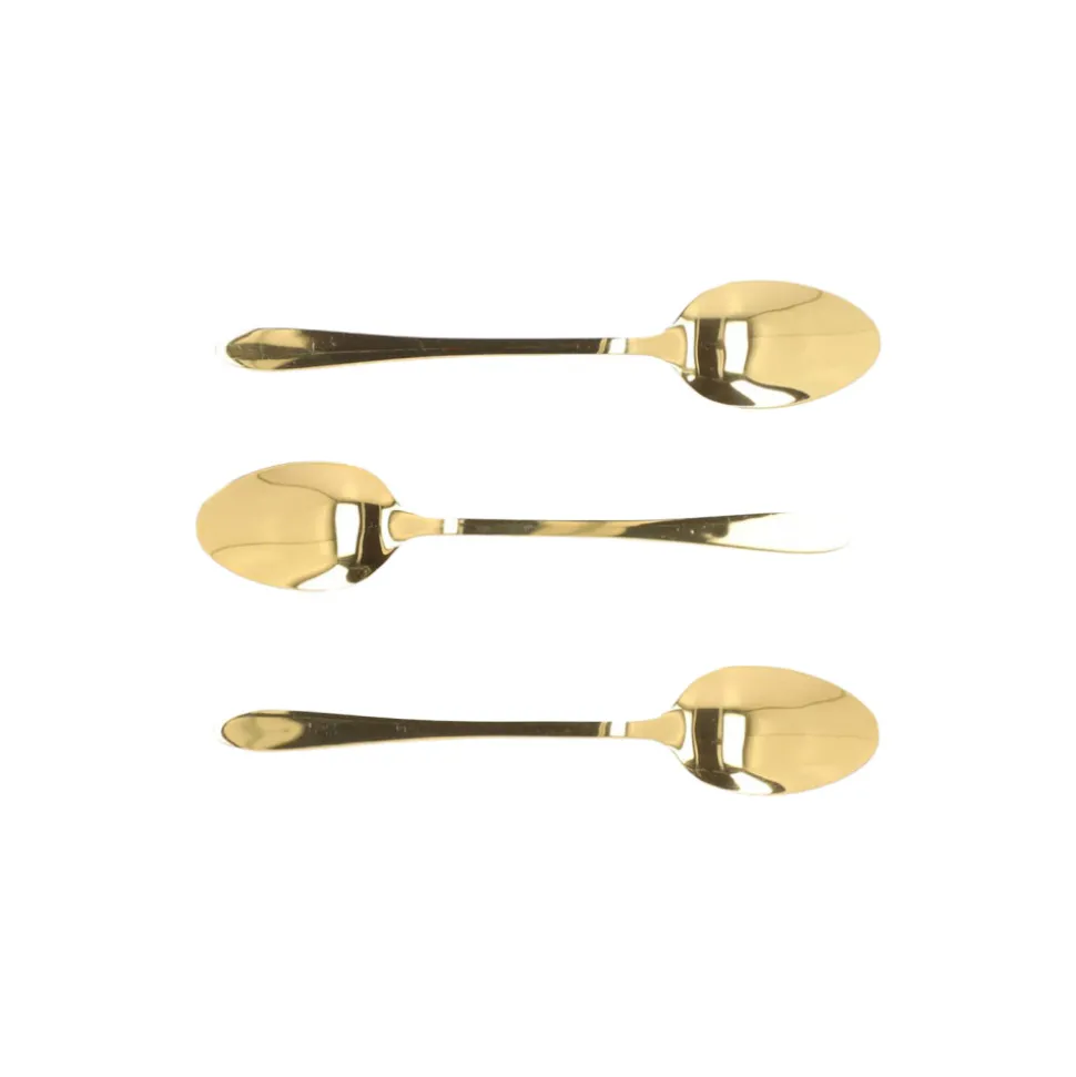 Teelusikat Homla STILO Gold, 3 kpl.