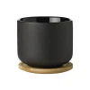 Tee-muki Stelton Theo Black, 200 ml