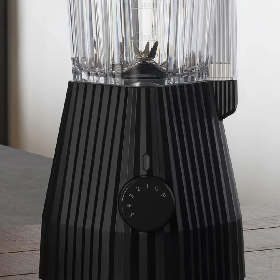 Tehosekoitin Alessi Plisse Black