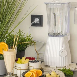 Tehosekoitin Alessi Plisse White