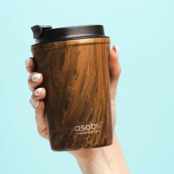 Termosmuki Asobu Coffee Compact Wood, 380 ml