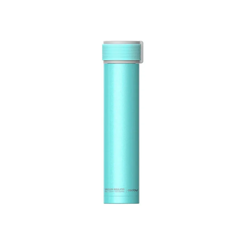 Termosmuki Asobu Skinny Mini Teal, 230 ml