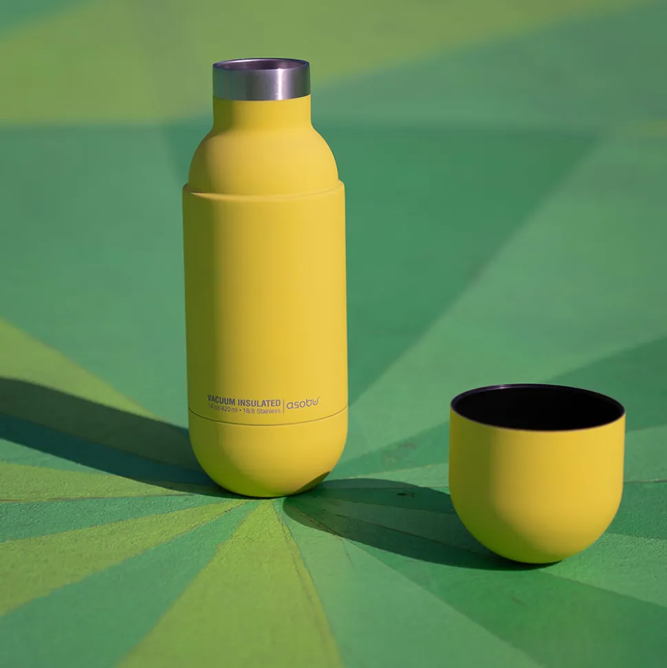 Termospullo Asobu Orb Yellow, 420 ml