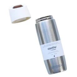 Termospullo Asobu 5th Avenue Silver, 390 ml