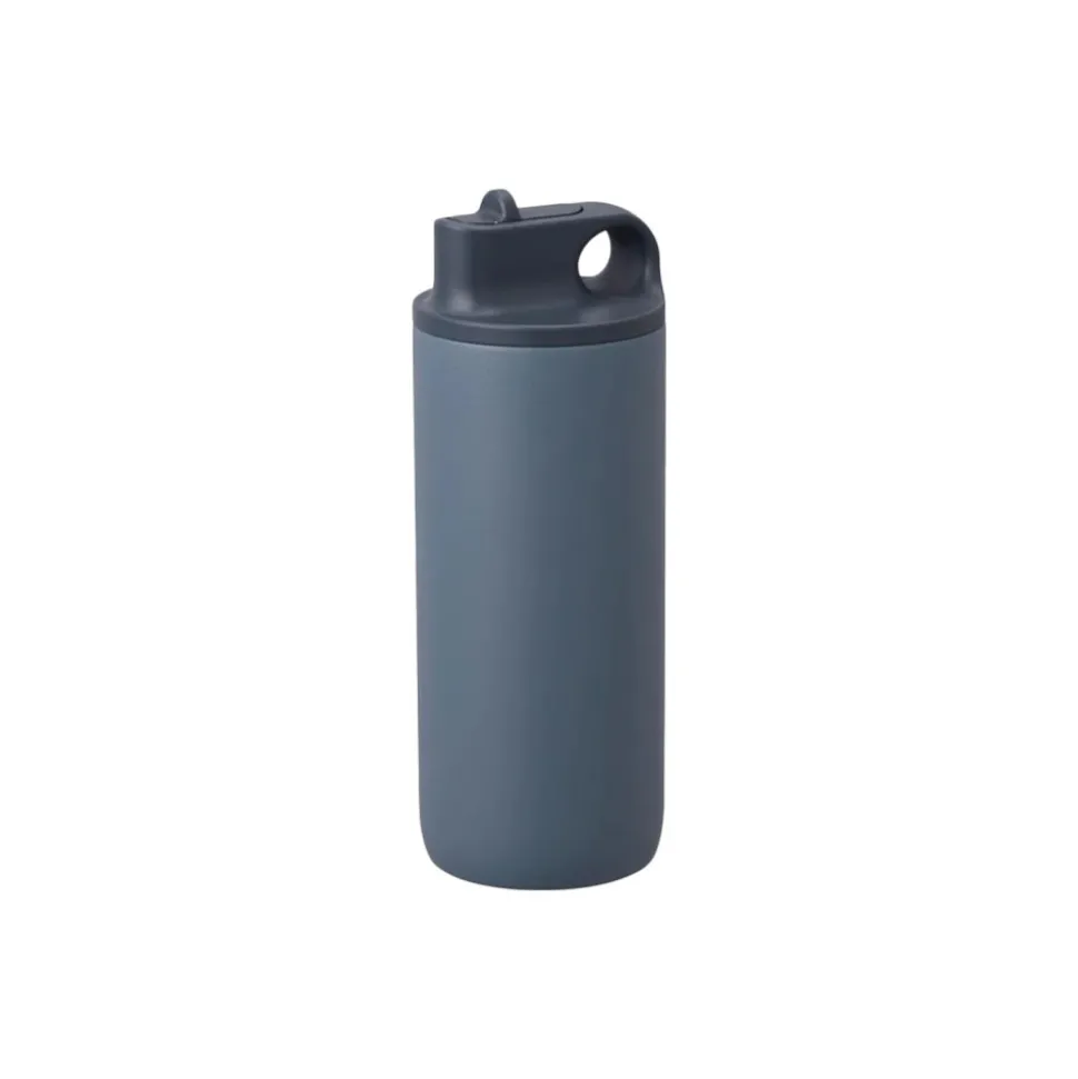 Termospullo kylmille juomille Kinto Active Blue Gray, 600 ml
