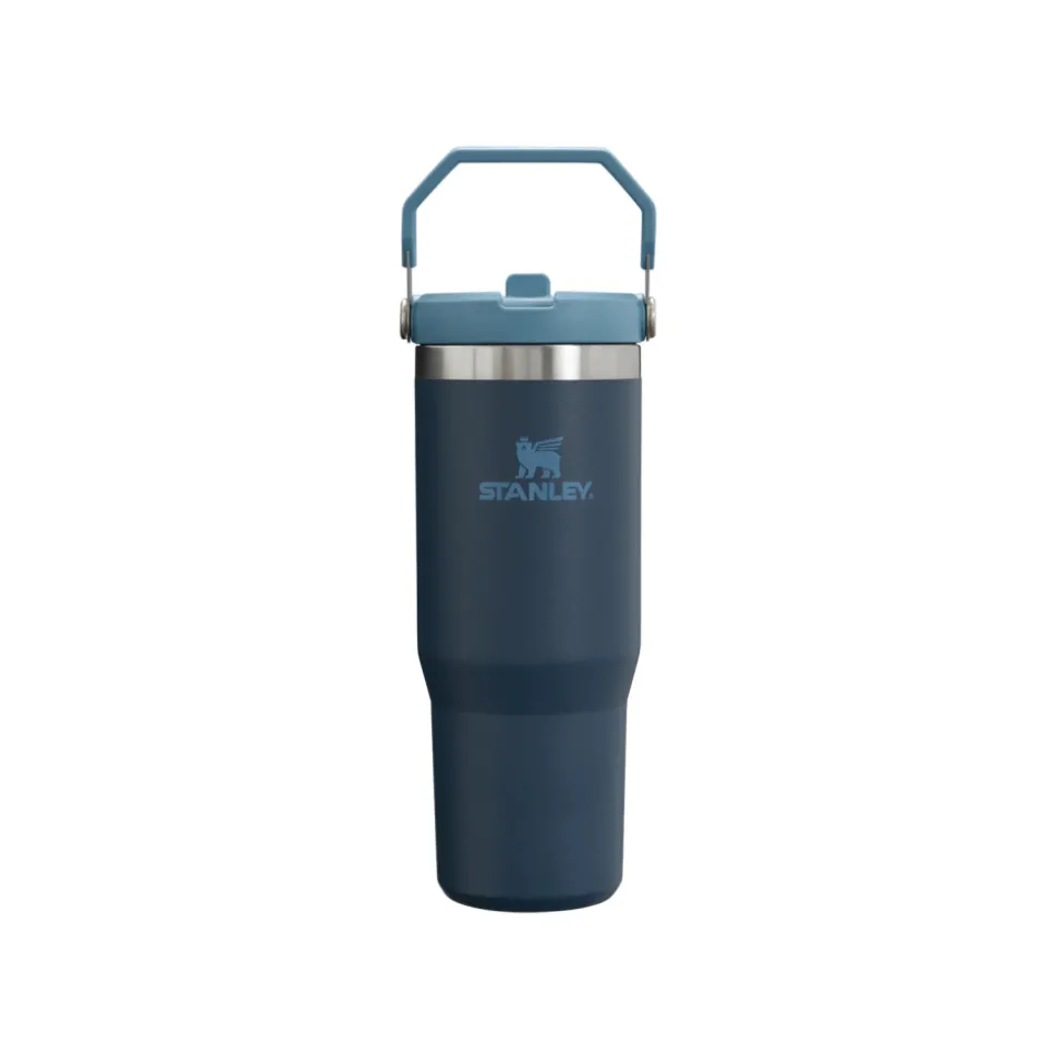 Termospullo Stanley The Iceflow Flip Straw Navy, 0,89 l