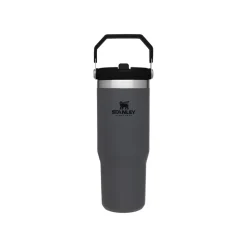 Termospullo Stanley The Iceflow Flip Straw Charcoal, 0,89 l