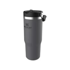 Termospullo Stanley The Iceflow Flip Straw Charcoal, 0,89 l