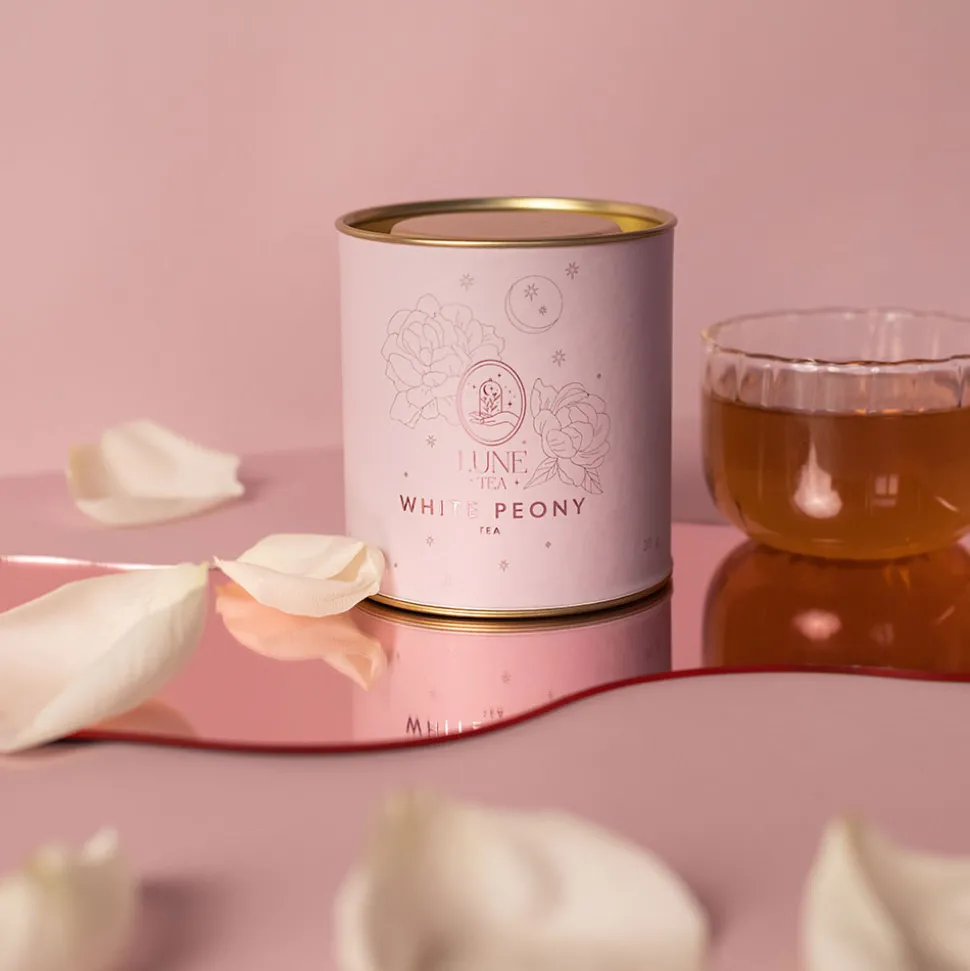 Valkoinen tee Lune Tea White Peony Tea, 30 g
