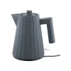 Vedenkeitin Alessi Plisse Grey, 1 l