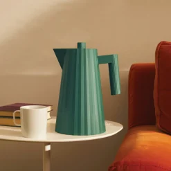 Vedenkeitin Alessi Plisse Green, 1,7 l