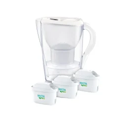Vedensuodatinkannu BRITA Marella Cool White, 2,4 l + 3 vedensuodatinta BRITA Maxtra+