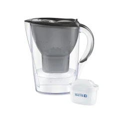 Vedensuodatinkannu BRITA Marella Cool Graphite, 2,4 l + vedensuodatin BRITA Maxtra+