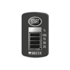 Vedensuodatinkannu BRITA Marella Cool White, 2,4 l + 3 vedensuodatinta BRITA Maxtra+
