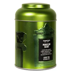 Vihreä tee Babingtons Moroccan Secret metallipurkissa, 100 g