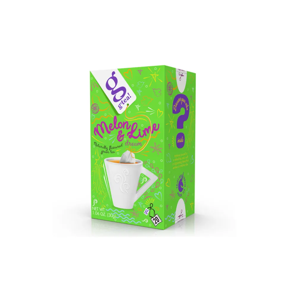 Vihreä tee g’tea! Melon & Lime Dream, 20 kpl.